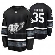 Maglia Hockey 2019 All Star Detroit Red Wings Jimmy Howard Nero