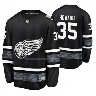 Maglia Hockey 2019 All Star Detroit Red Wings Jimmy Howard Nero
