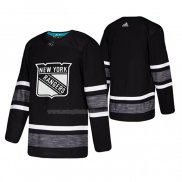 Maglia Hockey 2019 All Star New York Rangers Blank Nero