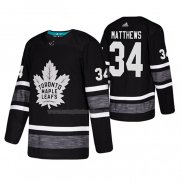 Maglia Hockey 2019 All Star Toronto Maple Leafs Auston Matthews Nero2
