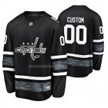 Maglia Hockey 2019 All Star Washington Capitals Personalizzate Nero