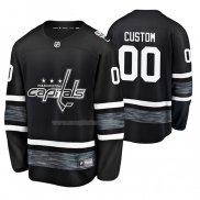 Maglia Hockey 2019 All Star Washington Capitals Personalizzate Nero