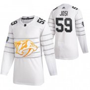 Maglia Hockey 2020 All Star Nashville Predators Roman Josi Autentico Bianco