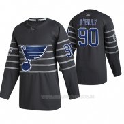 Maglia Hockey 2020 All Star St. Louis Blues Ryan O'reilly Autentico Gris