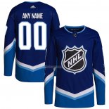 Maglia Hockey 2020 All Star Western Conference Personalizzate Blu