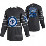 Maglia Hockey 2020 All Star Winnipeg Jets Mark Scheifele Autentico Gris