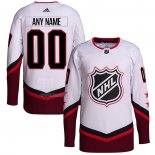 Maglia Hockey 2022 All Star Eastern Conference Personalizzate Bianco