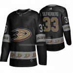 Maglia Hockey Anaheim Ducks Jakob Silfverberg Breakaway Nero