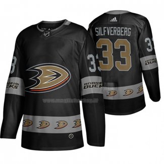 Maglia Hockey Anaheim Ducks Jakob Silfverberg Breakaway Nero