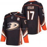 Maglia Hockey Anaheim Ducks Ryan Kesler Home Autentico 17 2018 Nero