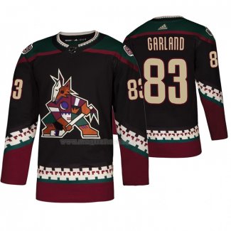 Maglia Hockey Arizona Coyotes Conor Garland Alternato Nero