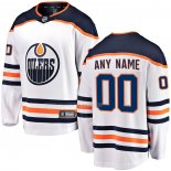 Maglia Hockey Bambino Edmonton Oilers Away Personalizzate Bianco