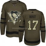 Maglia Hockey Bambino Pittsburgh Penguins Bryan Rust 2018 Salute To Service Verde Militare