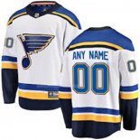 Maglia Hockey Bambino St. Louis Blues Personalizzate Away Bianco
