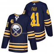 Maglia Hockey Buffalo Sabres Justin Falk Home Autentico 2018 Blu