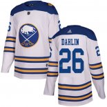 Maglia Hockey Buffalo Sabres Rasmus Dahlin Autentico 2018 Winter Classic Bianco
