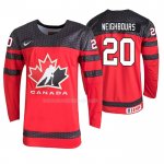 Maglia Hockey Canada Jake Neighbours 2019 Hlinka Gretzky Cup Rosso