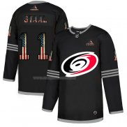 Maglia Hockey Carolina Hurricanes Jordan Staal 2020 USA Flag Nero