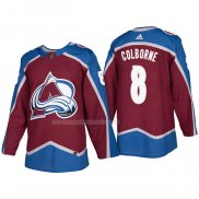 Maglia Hockey Colorado Avalanche Joe Colborne Home Premier 2017-2018 Rosso
