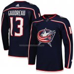 Maglia Hockey Columbus Blue Jackets Johnny Gaudreau Home Primegreen Autentico Pro Blu
