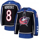 Maglia Hockey Columbus Blue Jackets Zach Werenski Reverse Throwback 2.0 Autentico Nero