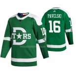 Maglia Hockey Dallas Stars Joe Pavelski 2020 Winter Classic Verde