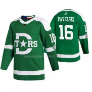 Maglia Hockey Dallas Stars Joe Pavelski 2020 Winter Classic Verde