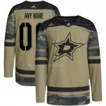 Maglia Hockey Dallas Stars Personalizzate Military Appreciation Team Autentico Practice Camuffamento