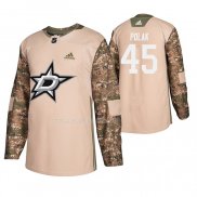 Maglia Hockey Dallas Stars Roman Polak Veterans Day Camuffamento