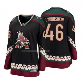Maglia Hockey Donna Arizona Coyotes Ilya Lyubushkin Heritage Alternato Breakaway Nero
