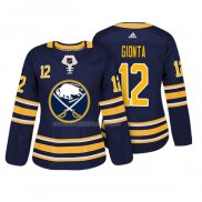 Maglia Hockey Donna Buffalo Sabres Brian Gionta Autentico Giocatore Blu