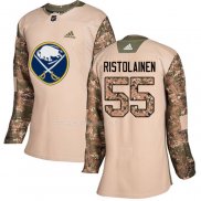 Maglia Hockey Donna Buffalo Sabres Rasmus Ristolainen Autentico 2017 Veterans Day Camuffamento