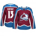 Maglia Hockey Donna Colorado Avalanche Alexander Kerfoot Autentico Giocatore Maroon