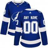 Maglia Hockey Donna Tampa Bay Lightning Personalizzate Home Blu
