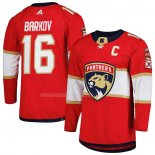 Maglia Hockey Florida Panthers Aleksander Barkov Home Autentico Rosso