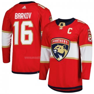 Maglia Hockey Florida Panthers Aleksander Barkov Home Autentico Rosso
