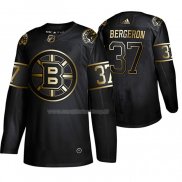 Maglia Hockey Golden Edition Boston Bruins Patrice Bergeron Autentico Nero