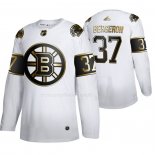 Maglia Hockey Golden Edition Boston Bruins Patrice Bergeron Limited Bianco