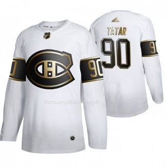 Maglia Hockey Golden Edition Montreal Canadiens Tomas Tatar Autentico Bianco