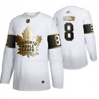 Maglia Hockey Golden Edition Toronto Maple Leafs Jake Muzzin Limited Bianco