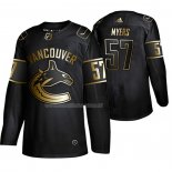 Maglia Hockey Golden Edition Vancouver Canucks Tyler Myers Autentico Nero
