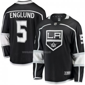 Maglia Hockey Los Angeles Kings Andreas Englund Home Premier Breakaway Nero
