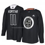 Maglia Hockey Los Angeles Kings Anze Kopitar New Season Practice Nero