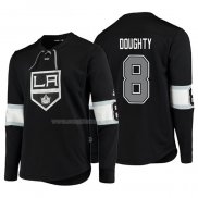 Maglia Hockey Los Angeles Kings Drew Doughty Platinum Nero