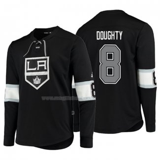 Maglia Hockey Los Angeles Kings Drew Doughty Platinum Nero