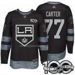 Maglia Hockey Los Angeles Kings Jeff Carter 1917-2017 100th Anniversario Nero