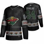 Maglia Hockey Minnesota Wild Mikael Granlund Breakaway Nero