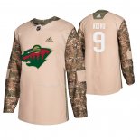 Maglia Hockey Minnesota Wild Mikko Koivu Veterans Day Camuffamento