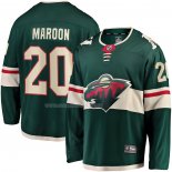 Maglia Hockey Minnesota Wild Pat Maroon Home Breakaway Verde