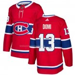 Maglia Hockey Montreal Canadiens Max Domi Home Autentico Rosso